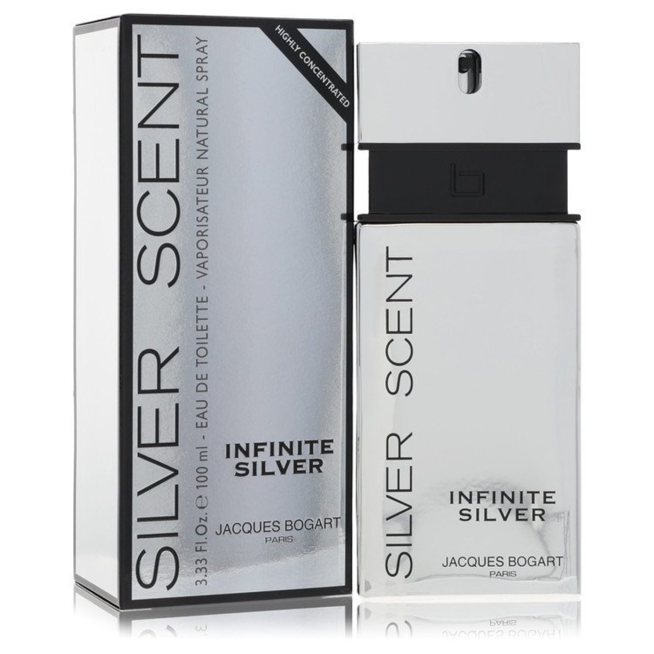 Jacques Bogart Silver Scent Infinite Silver Eau De Toilette Spray 98 ml ...
