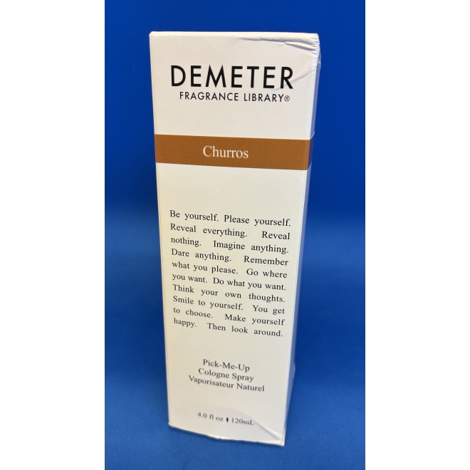 Demeter Churros Cologne Spray (Unisex) 120 ml [B-Ware: Geöffnet, Füllstand 99%]