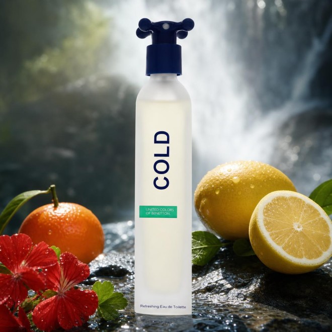 Benetton COLD Eau De Toilette Spray (Unisex) 100 ml