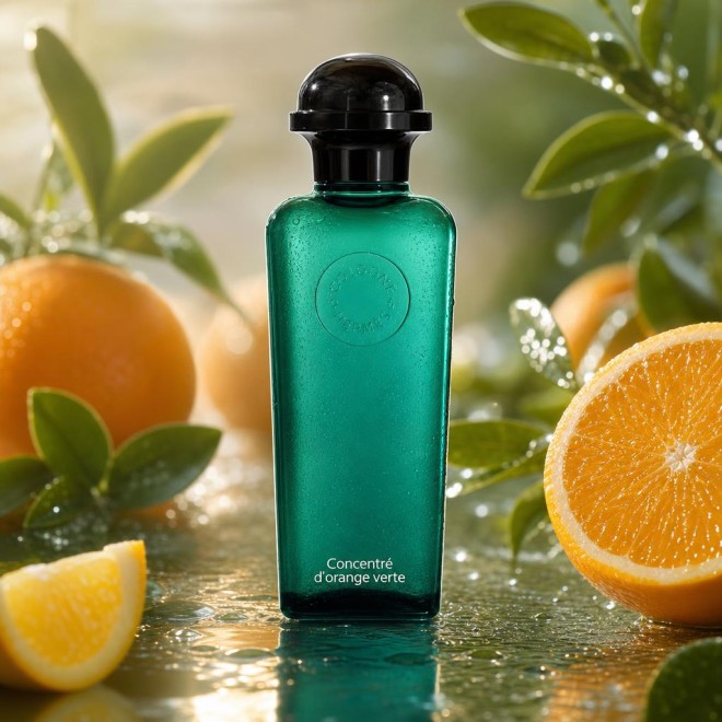 Hermes EAU D'ORANGE VERTE Eau De Toilette Spray Concentre (Unisex) 100 ml