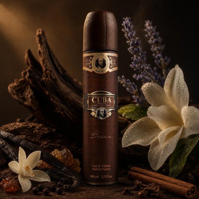 Fragluxe CUBA Brown Eau De Toilette Spray 100 ml