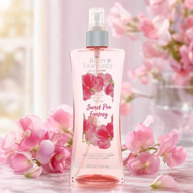 Parfums De Coeur Body Fantasies Signature Pink Sweet Pea Fantasy Body Spray 240 ml