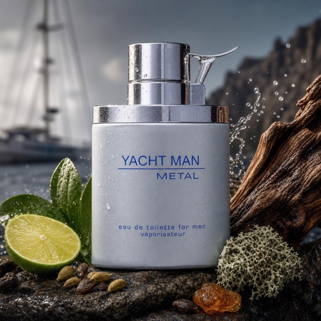 Myrurgia Yacht Man Metal Eau De Toilette Spray 100 ml