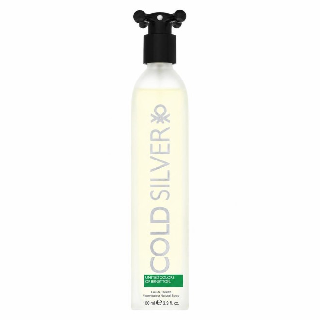 Benetton Cold Silver Eau De Toilette Spray 95 ml