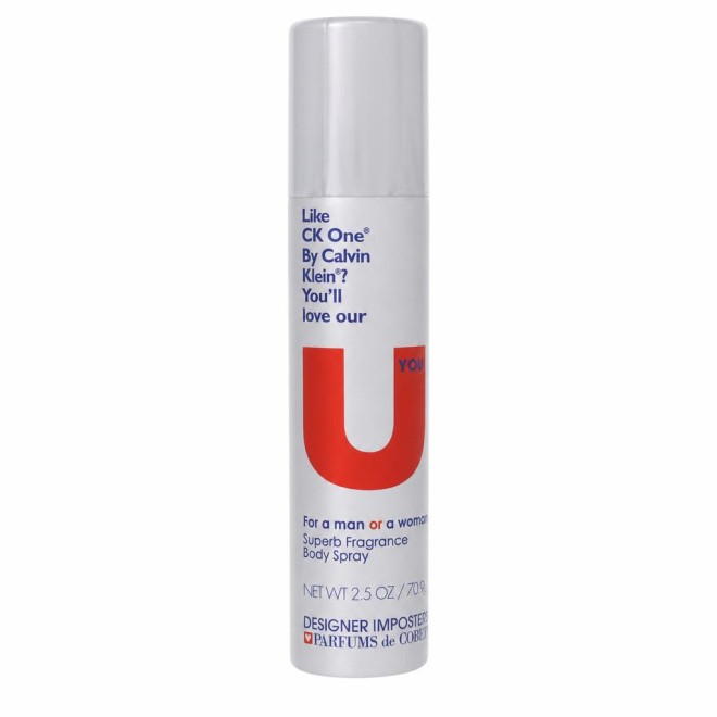 Parfums De Coeur Designer Imposters U You Deodorant Body Spray (Unisex) 75 ml