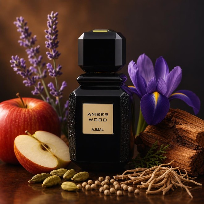Ajmal Amber Wood Eau De Parfum Spray (Unisex) 100 ml