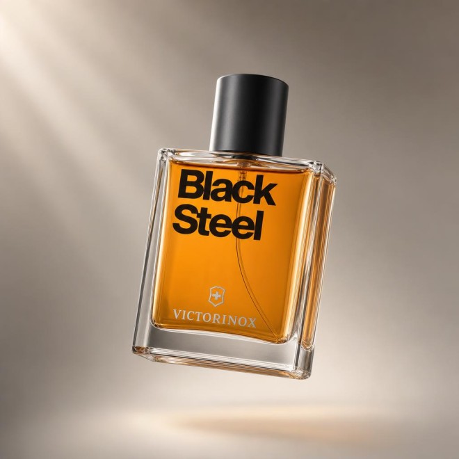Victorinox Black Steel Eau De Toilette Spray 100 ml