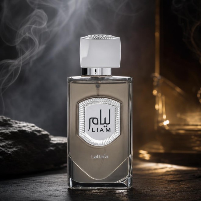 Lattafa Liam Grey Eau De Parfum Spray (Unisex) 100 ml