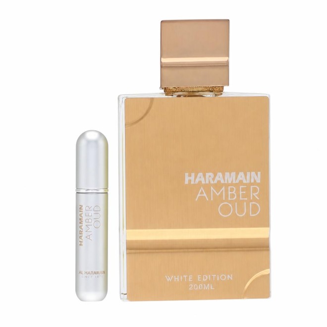 Al Haramain Amber Oud White Edition Eau De Parfum Spray (Unisex) 60 ml
