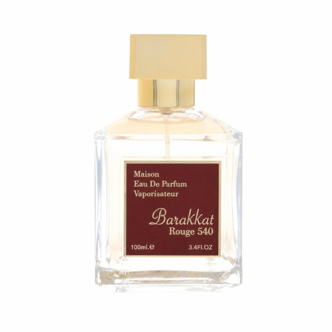 Fragrance World Barakkat Rouge 540 Extrait De Parfum Spray (Unisex) 100 ml