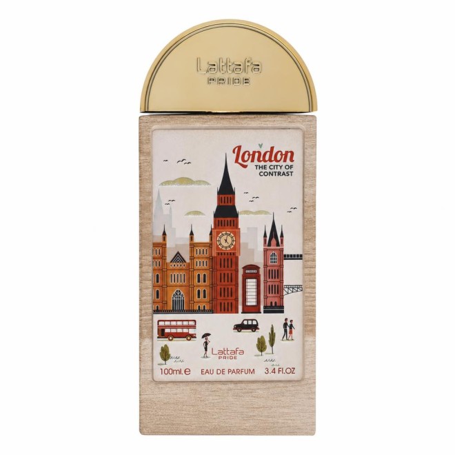 Lattafa Pride London The City of Contrast Eau De Parfum Spray (Unisex) 100 ml