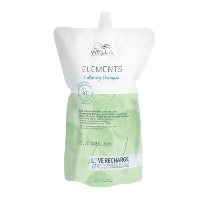 Wella Professionals Elements Calming Shampoo Nachfüllpack 1L