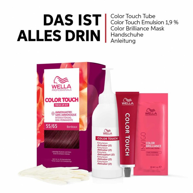 Wella Professionals Color Touch Fresh-Up Kits 55/65 Bordeaux 130ml