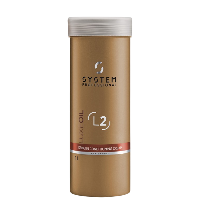 System Professional L2 Luxe Oil Keratin Conditioning Cream 1000ml