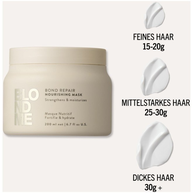 Schwarzkopf Professional BLONDME Bond Repair Nourishing Mask 200ml