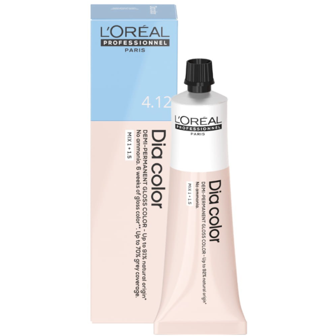 L'Oréal Professionnel Dia Color 4.12 MEDIUM BROWN ASH IRISE 60ml