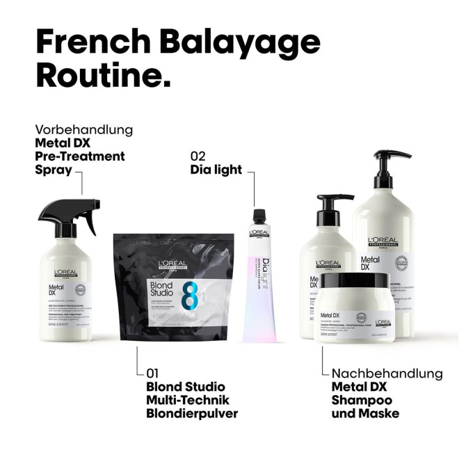L'Oréal Professionnel Blond Studio Multi Tech Pulver 8 500g