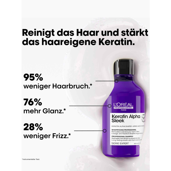 L'Oréal Professionnel SE Keratin Alpha Sleek Shampoo 300ml