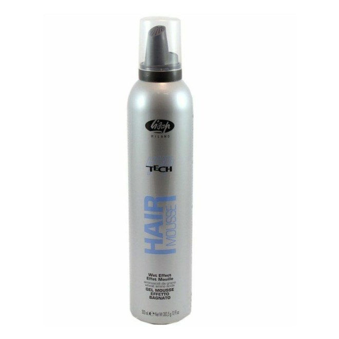 Lisap High Tech Hair Gel Mousse Wet Effect 300ml