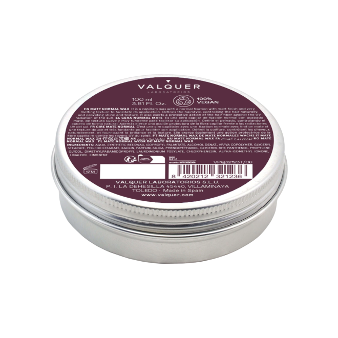 Valquer Wax normal hold matt 100ml