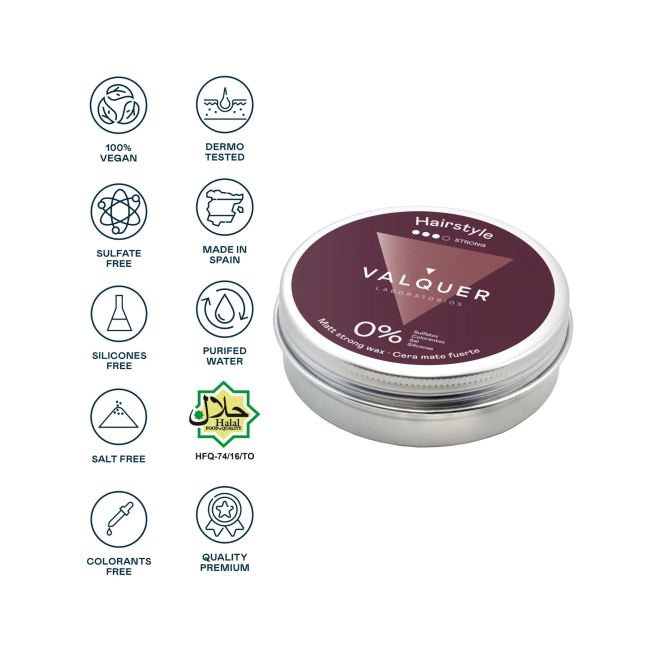 Valquer Wax strong Hold Matt 100ml