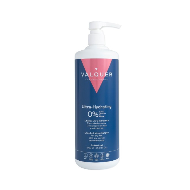 Válquer Glatt Shampoo – Sulfatfrei, 1000 Ml, Für Glattes & Geschmeidiges Haar
