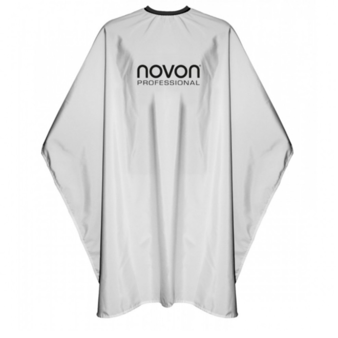 Novon Professional Novon Cape Basic with Armhole White - 10401-B