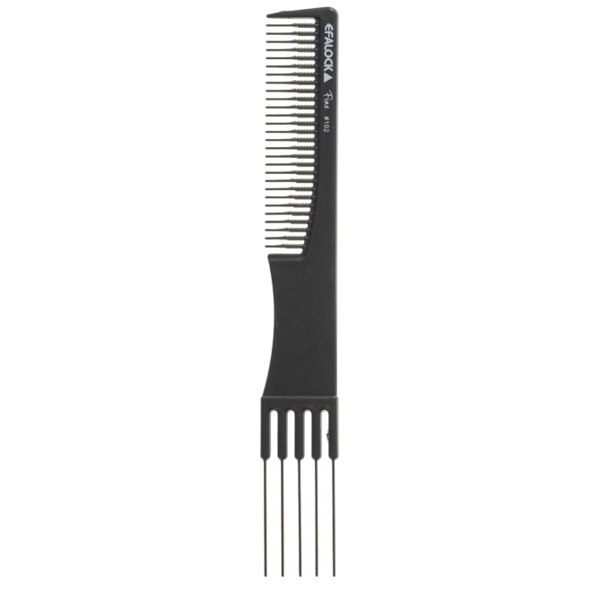 Efalock Fine toupee fork comb #102 195mm