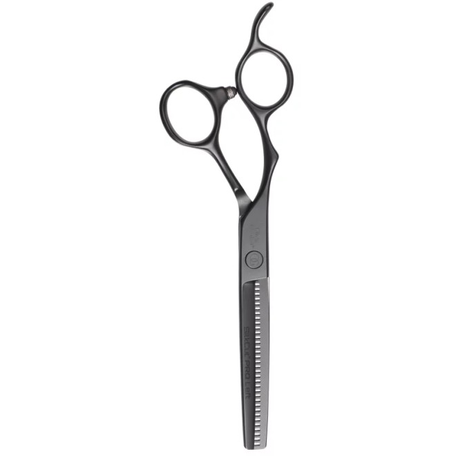 Olivia Garden SilkCut PRO Matt Black Styling Scissors 6,0`` EUR LH