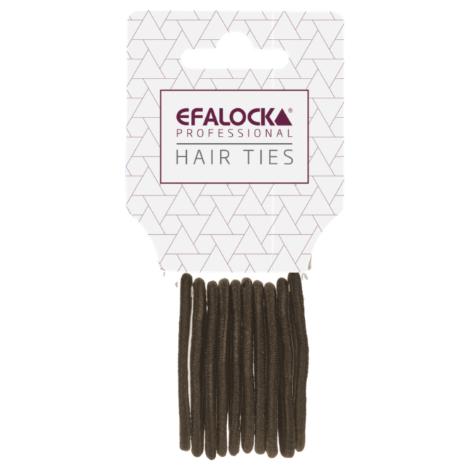 Efalock élastique petit brun 10pcs