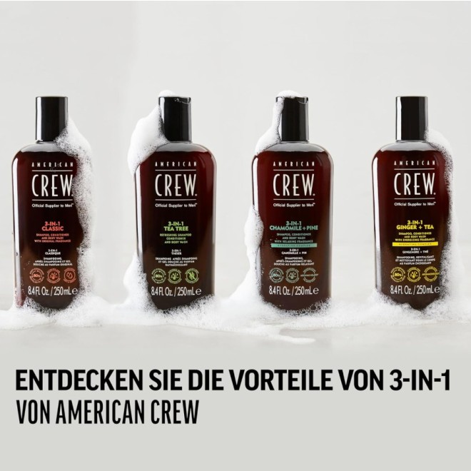 American Crew 3in1 Tea Tree 250ml