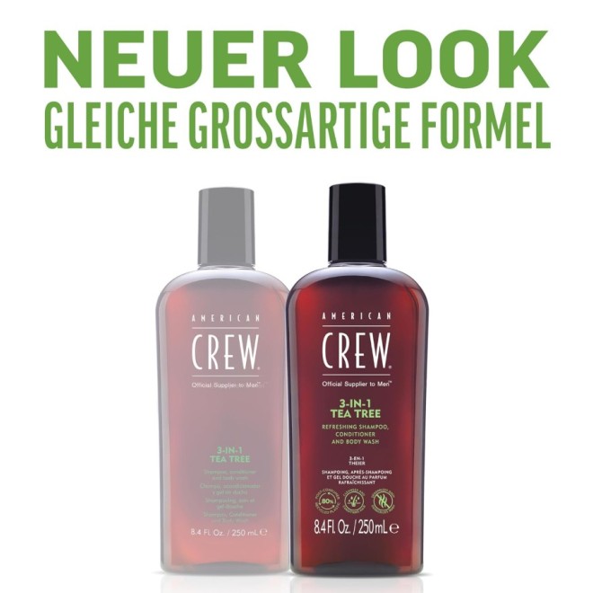 American Crew 3in1 Tea Tree 1L