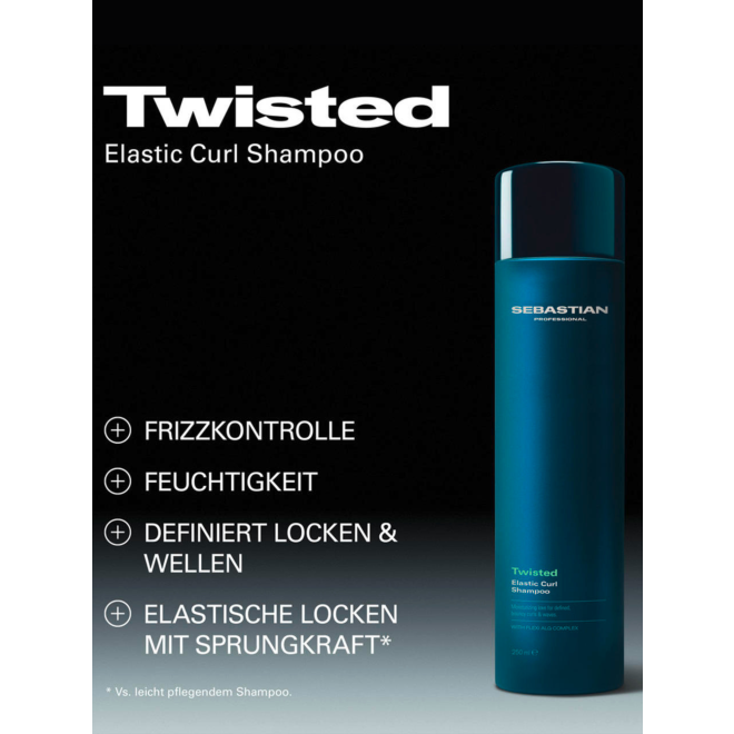 Sebastian Twisted Elastic Curls Shampoo 250 ml