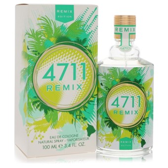 4711 Remix Green Oasis Eau De Cologne Spray (Unisex) 100 ml