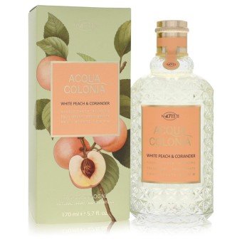 4711 Acqua Colonia White Peach & Coriander Eau De Cologne Spray (Unisex) 170 ml
