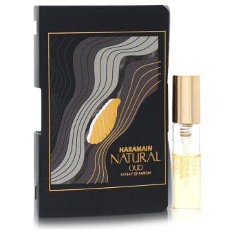 Al Haramain Natural Oud Vial (sample-Unisex Manufacture 1/2 filled) 9 ml