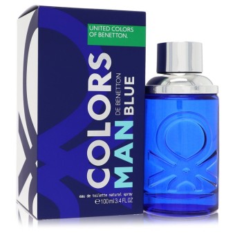 Benetton Colors De Blue Eau De Toilette Spray 100 ml