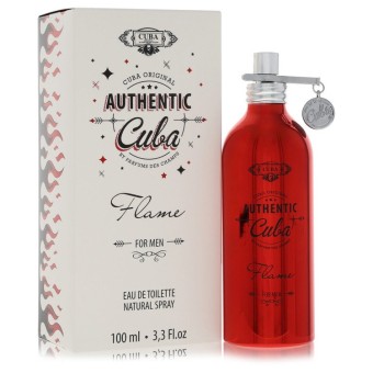 Cuba Authentic Flame Eau De Toilette Spray 95 ml