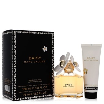 Marc Jacobs Daisy Gift Set -- 100 ml Eau De Toilette Spray + 75 ml Body Lotion