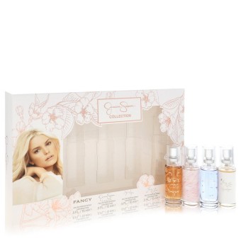 Jessica Simpson Fancy Gift Set -- Mini Set Collection 0.5oz Fancy EDP Spray +0.05oz Signature EDP Spray +0.05oz I Fancy You EDP Spray+ 0.05oz Fancy Love EDP Spray