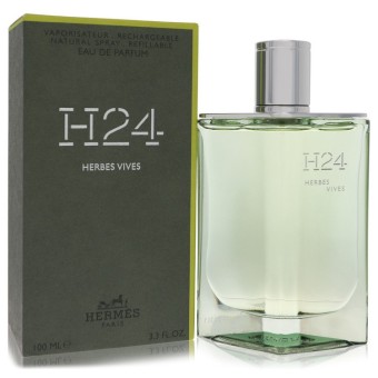Hermes H24 Herbes Vives Eau De Parfum Refillable Spray 100 ml