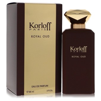 Korloff Royal Oud Eau De Parfum Spray (Unisex) 90 ml