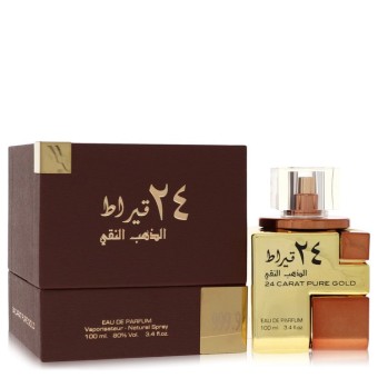 Lattafa 24 Carat Pure Gold Eau De Parfum Spray (Unisex) 100 ml