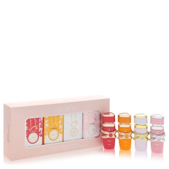 Lattafa Yara Gift Set -- Mini EDP Collection Set Contains Yara Candy, YaraTous, Yara Moi, Yara all sized 5 ml EDP