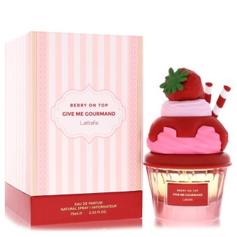 Lattafa Gourmand Berry on Top Eau De Parfum Spray (Unisex) 75 ml