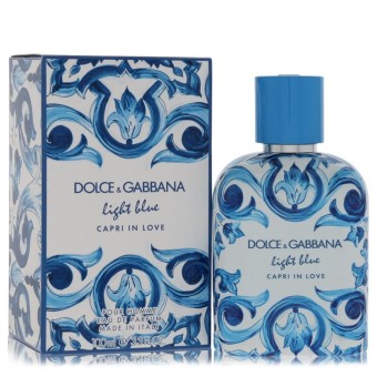 Dolce & Gabbana Light Blue Capri in Love Eau De Parfum Refillable Spray 100 ml