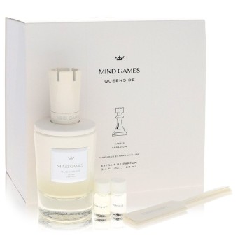 Mind Games Queenside Gift Set -- 100 ml Extrait De Parfum Spray + 2 x 0.10 Mini EDP + Testing Papers