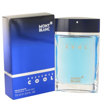 Mont Blanc Presence Cool Eau De Toilette Spray 75 ml
