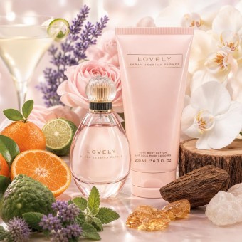Sarah Jessica Parker Lovely Gift Set -- 50 ml Eau De Parfum Spray + 200 ml Body Lotion