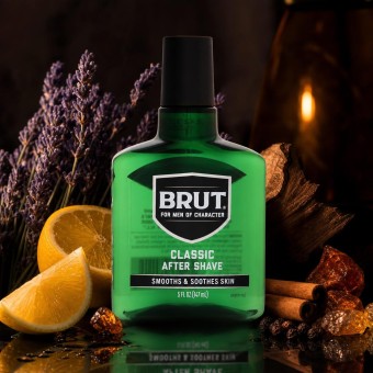 Faberge BRUT After Shave Splash (Plastic Bottle) 150 ml